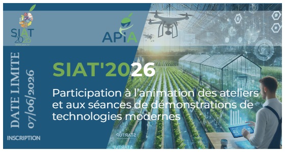 Participation à l’animation des ateliers et aux séances de démonstrations de technologies modernes- Siat'2026